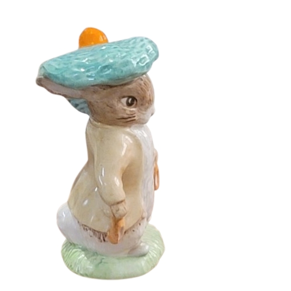 ROYAL ALBERT Benjamin Bunny Charming Rabbit Figurine England 1989 Easter Spring - Picture 4 of 12